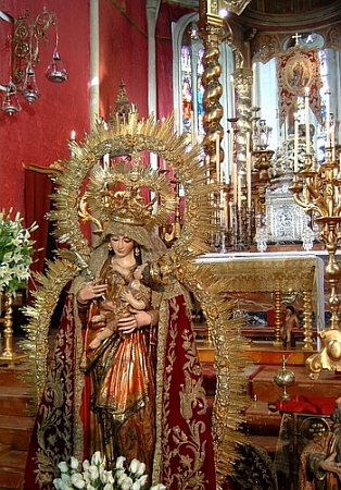 Nuestra Madre de Dios en la advocación de Nuestra Señora Reina de Todos los Santos